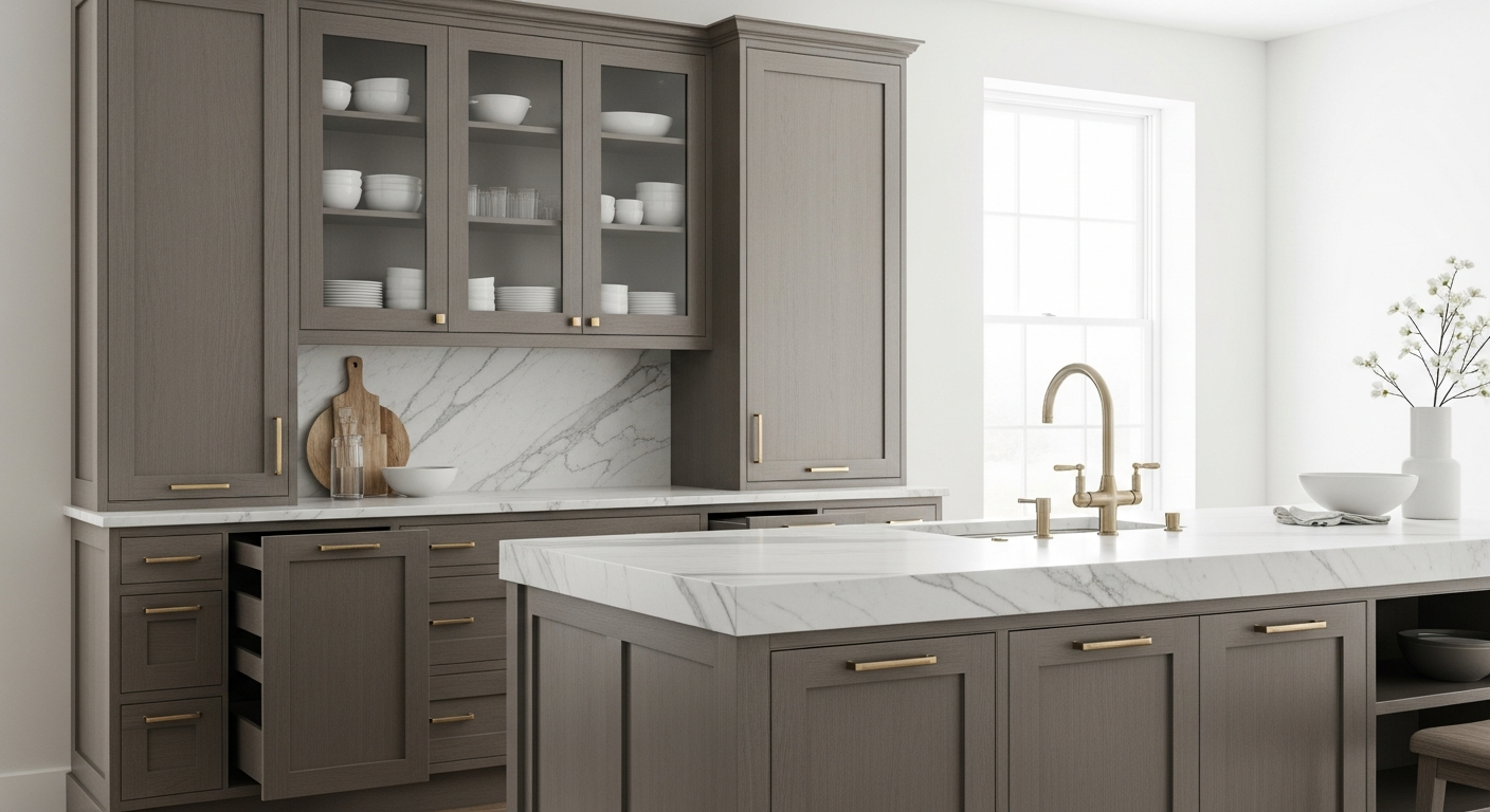 Beautiful custom kitchen cabinets