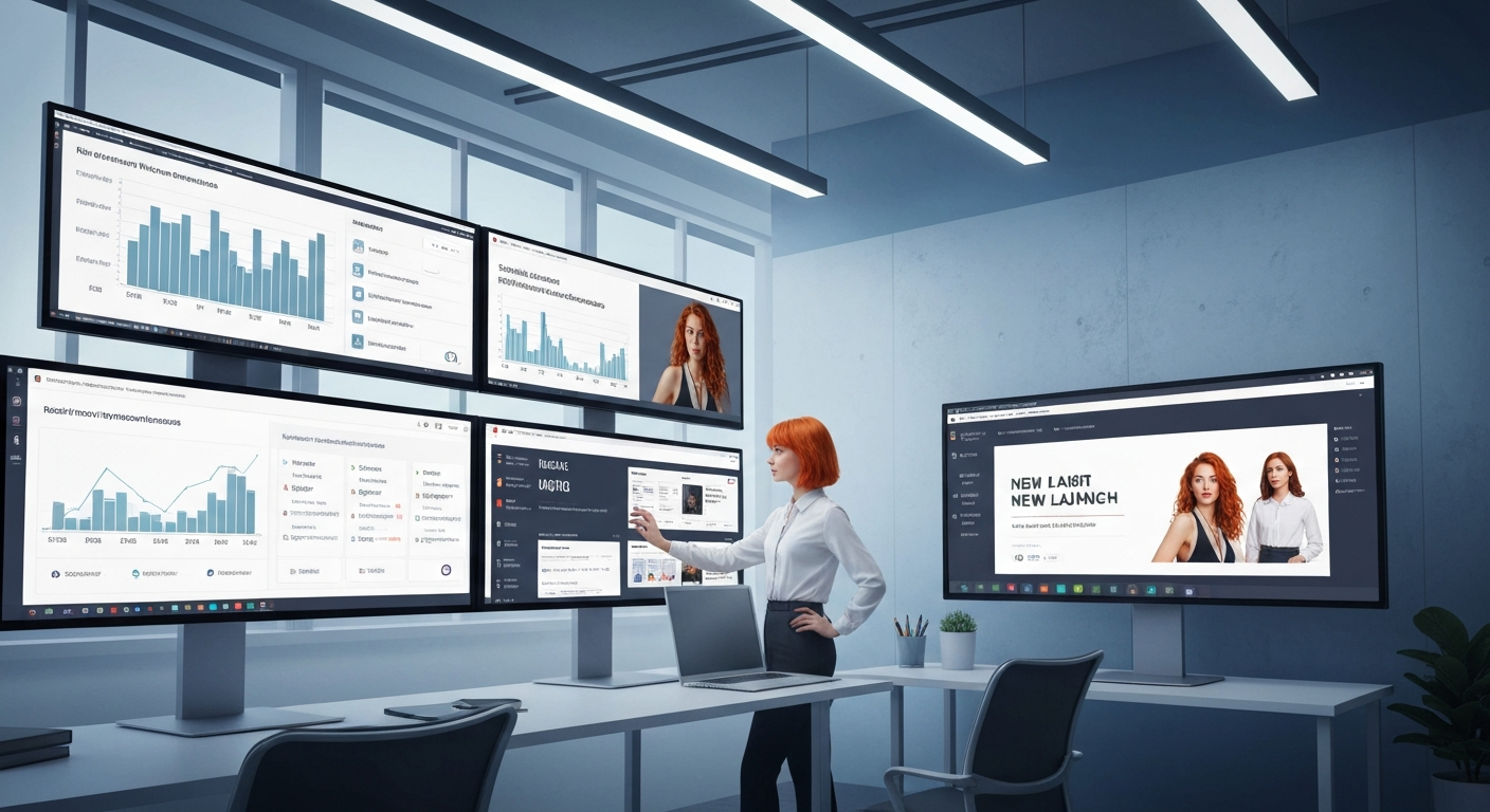 Creative Digital Advertising Workspace
