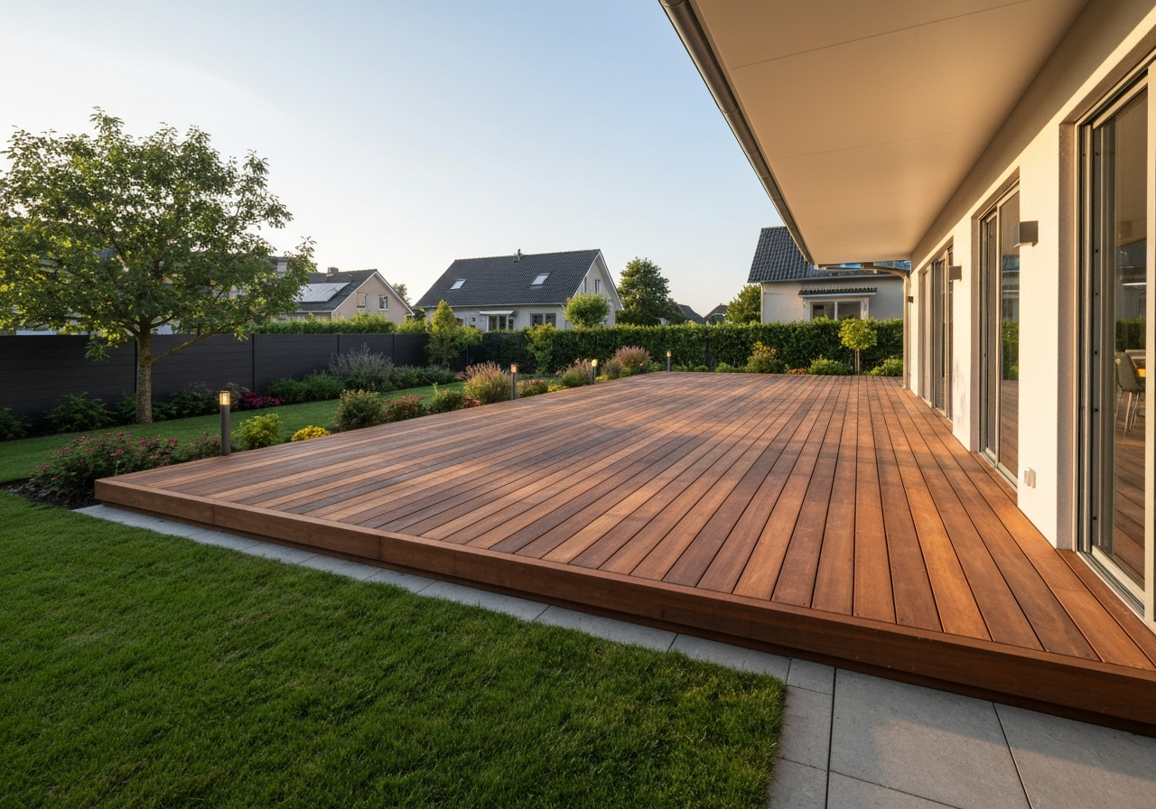 Custom Wooden Deck