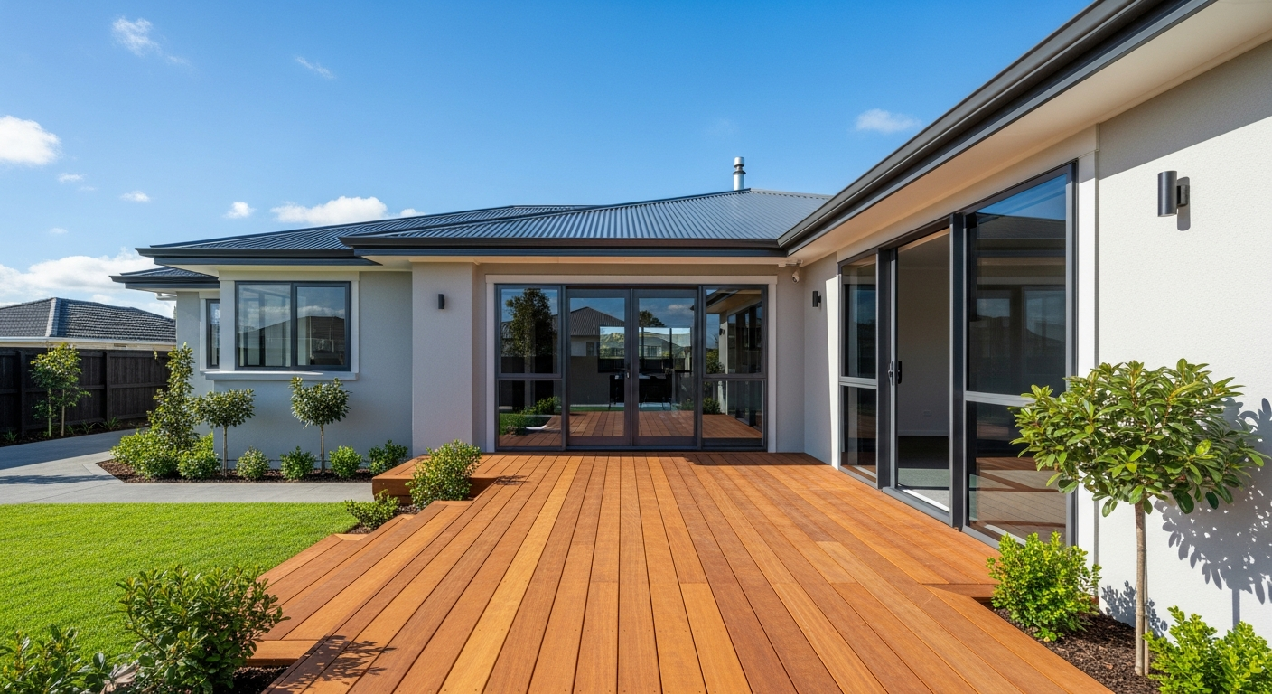 Modern home exterior