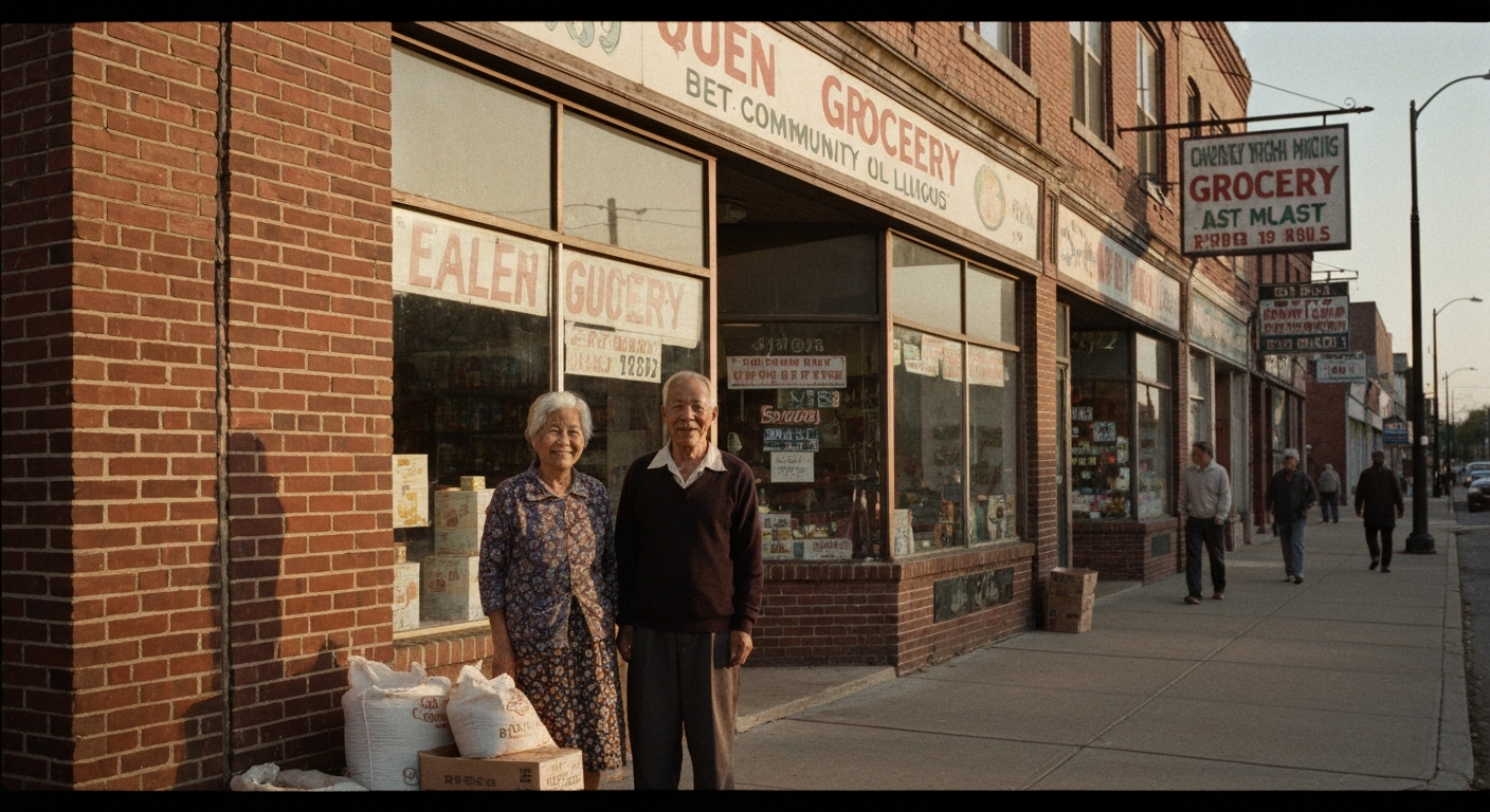 The storefront of Hoang-Anh Foods