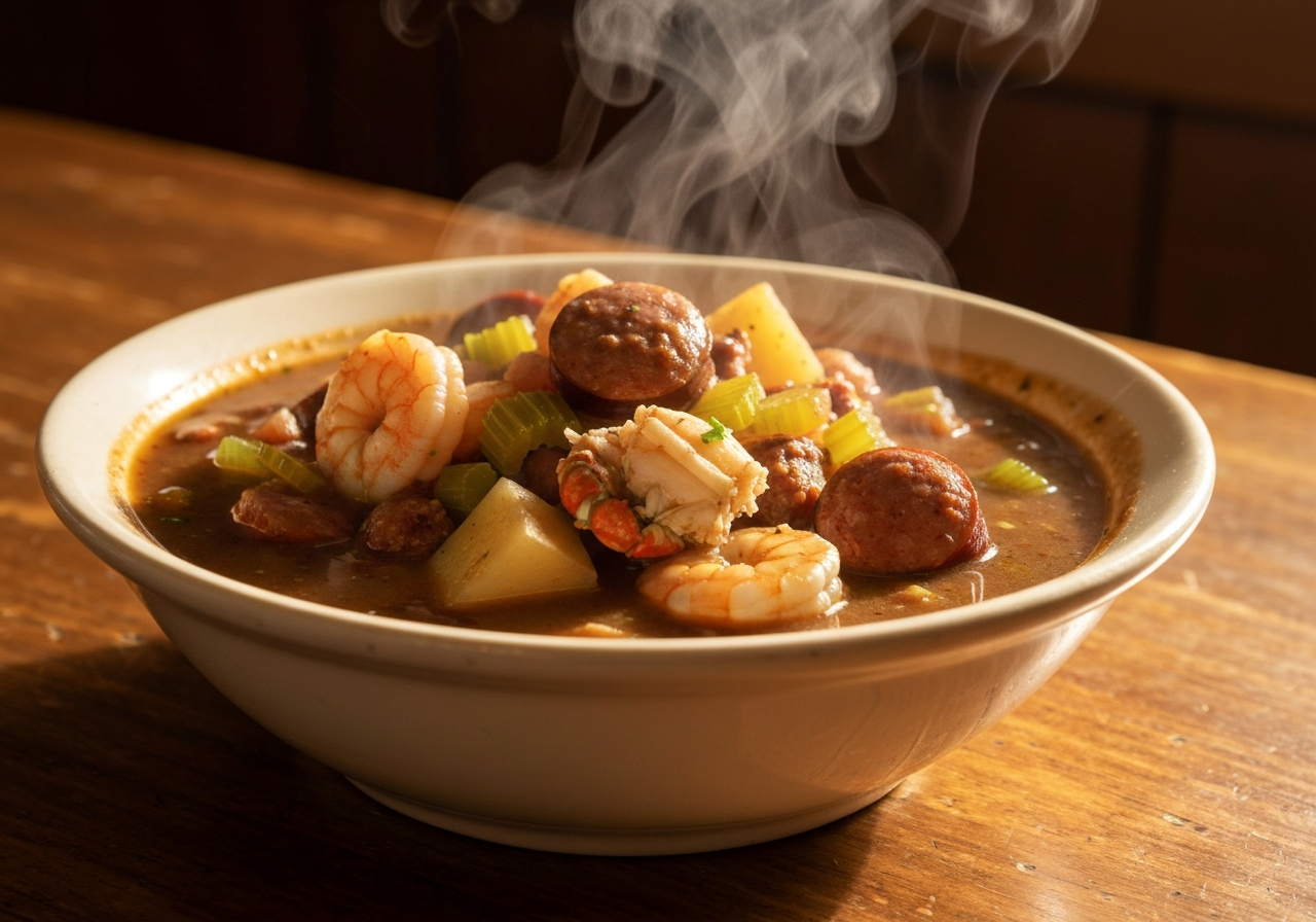 Seafood & Sausage Gumbo