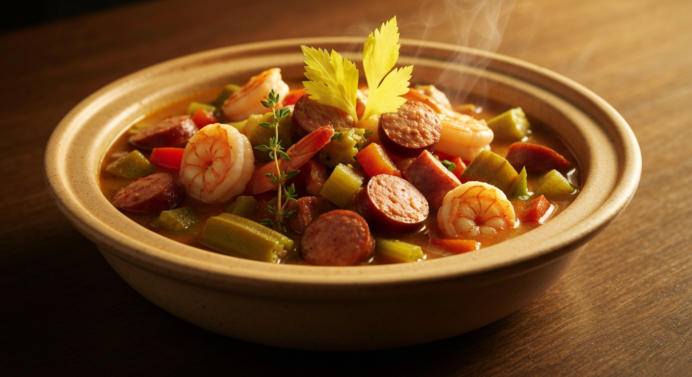 Seafood & Sausage Gumbo