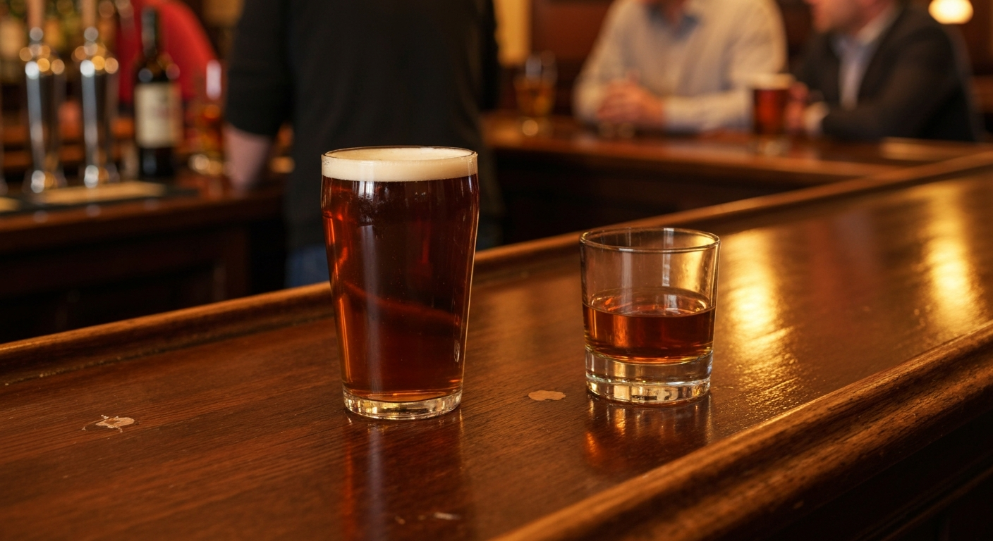 Late night drinks at Casey's Tavern