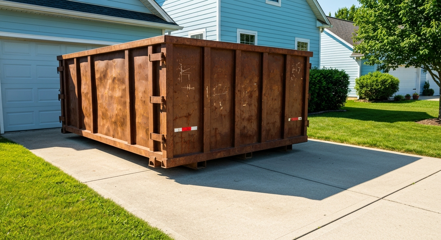 5 Reasons to Avoid a Driveway Dumpster