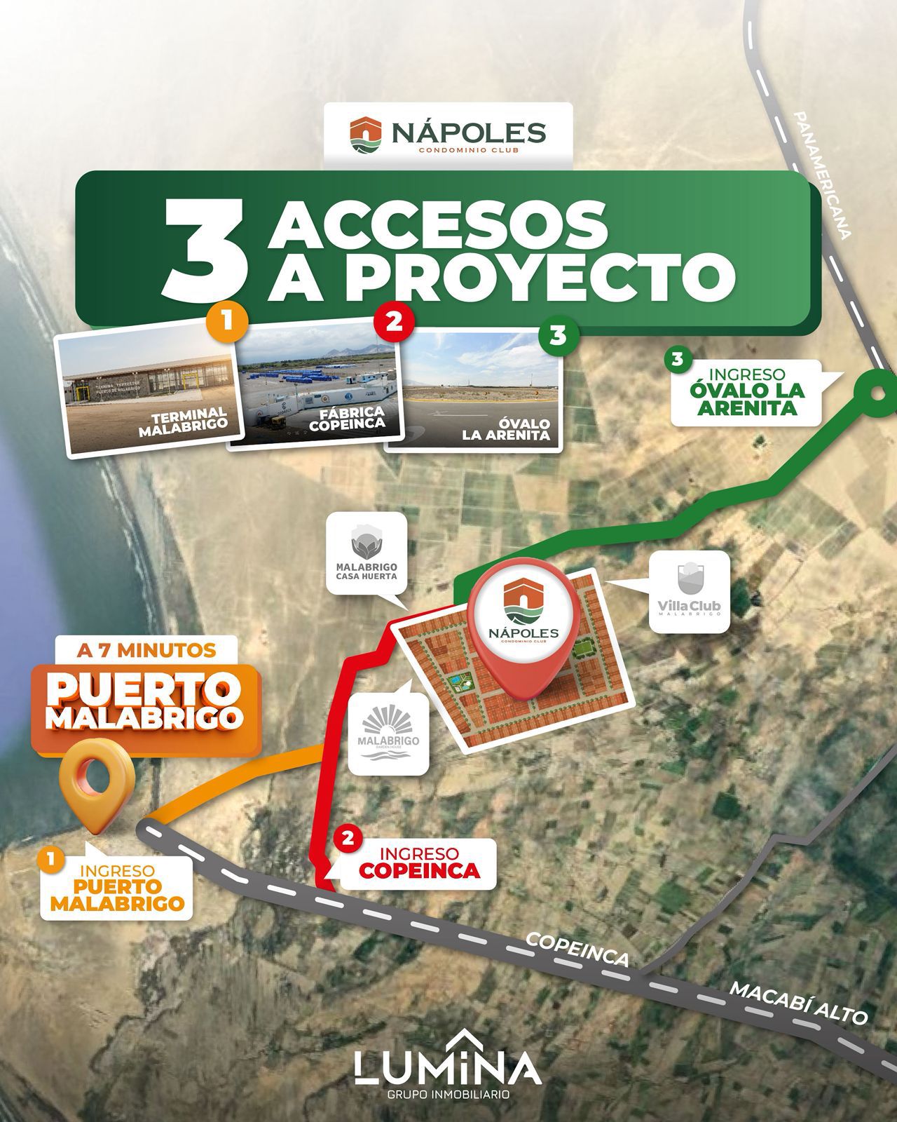 Mapa de ubicación Nápoles Condominio