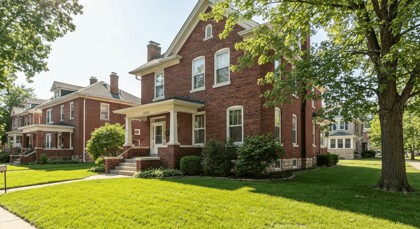 St. Louis brick home