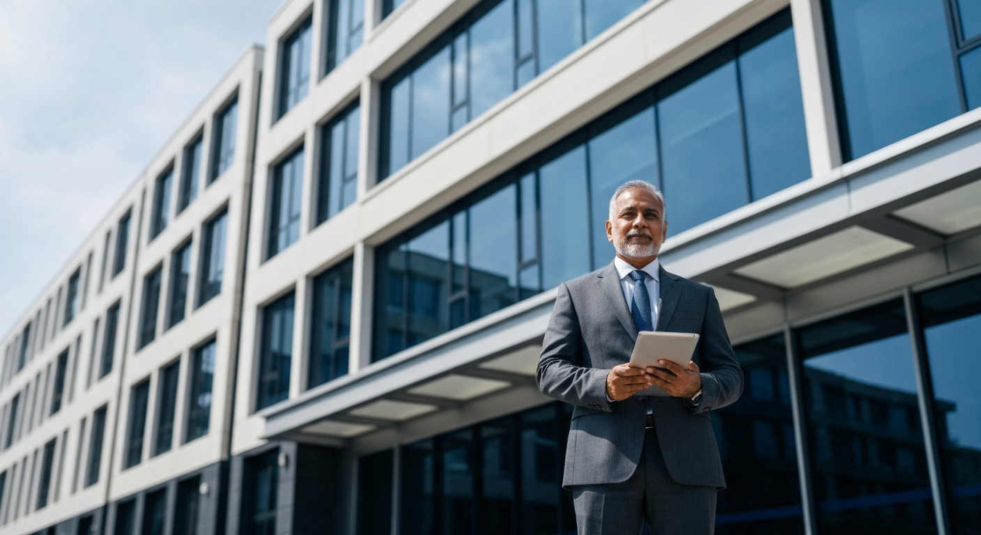 Commercial real estate property representing collateral and valuation review