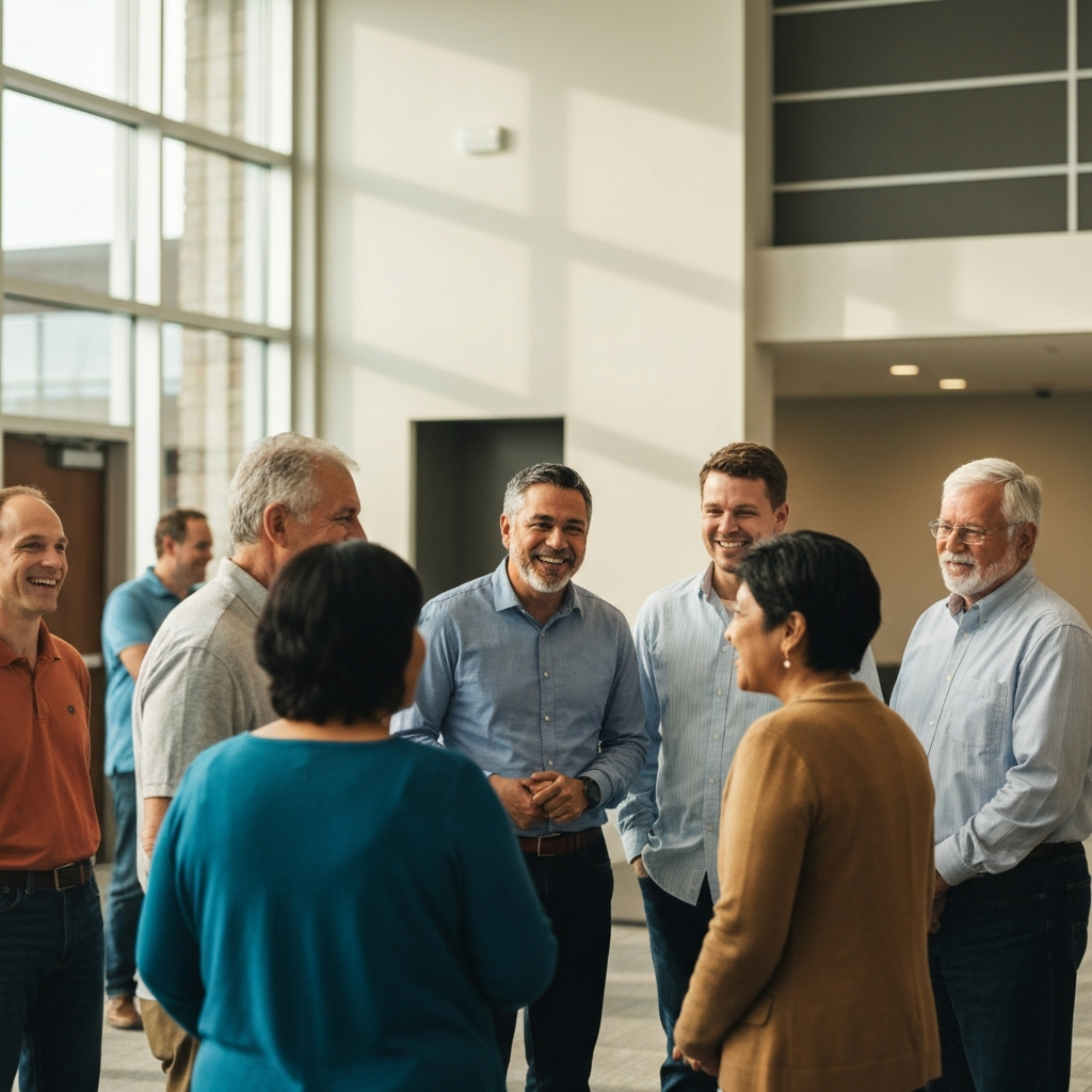Comunidad de nuestra iglesia cristiana en Houston