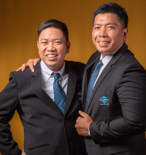 Zai and Dean, co-founders of ZaiDean — Singapore property consultants