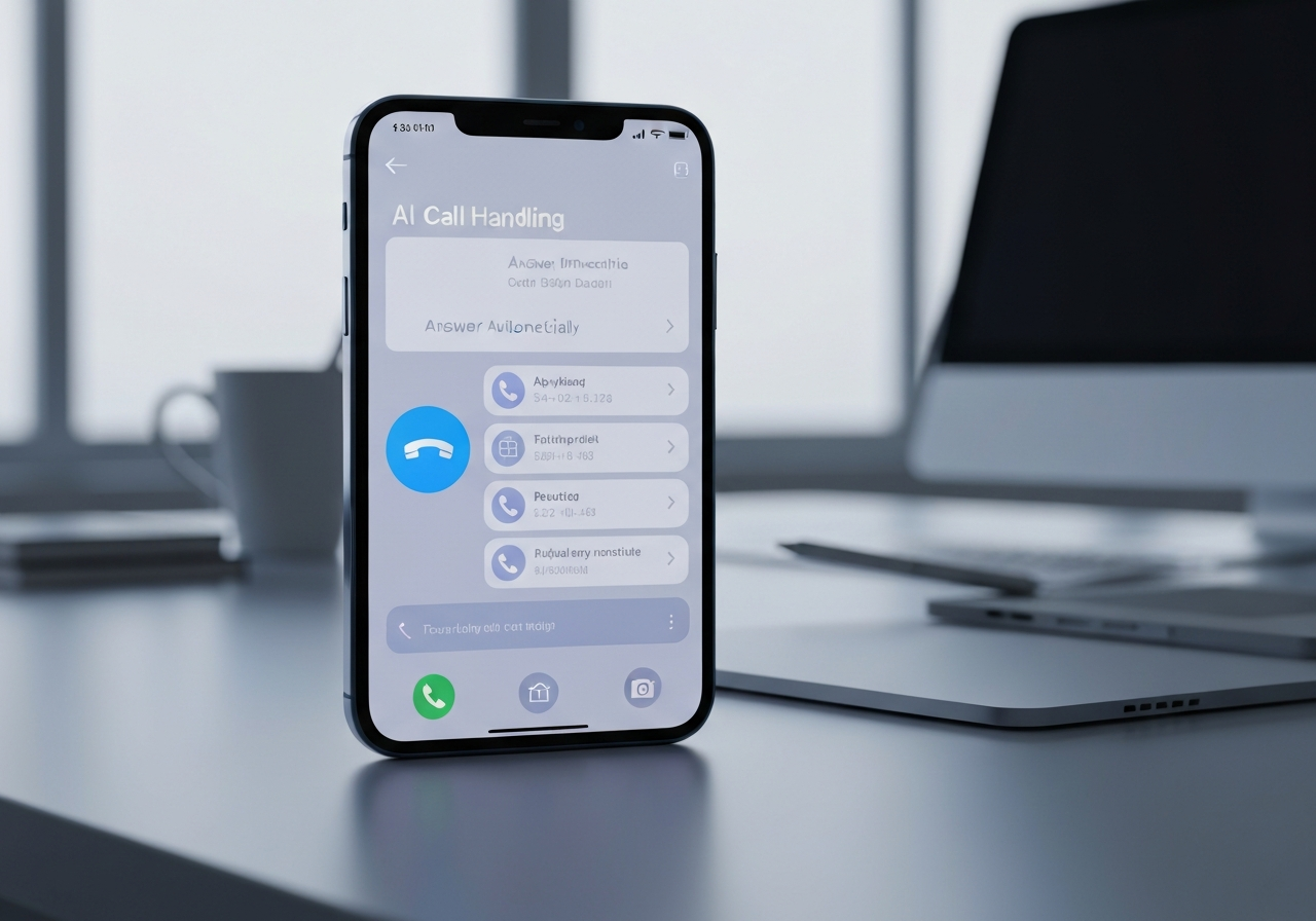 AI call handling system