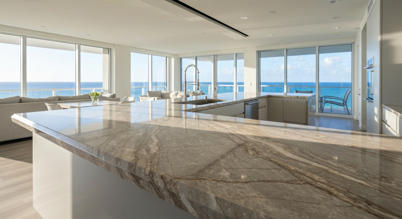 Fantasy Brown Marble in Cocoa Beach, FL