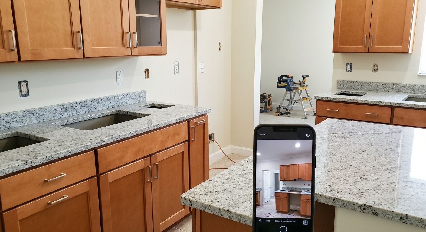 Cabinets & Stone Countertops