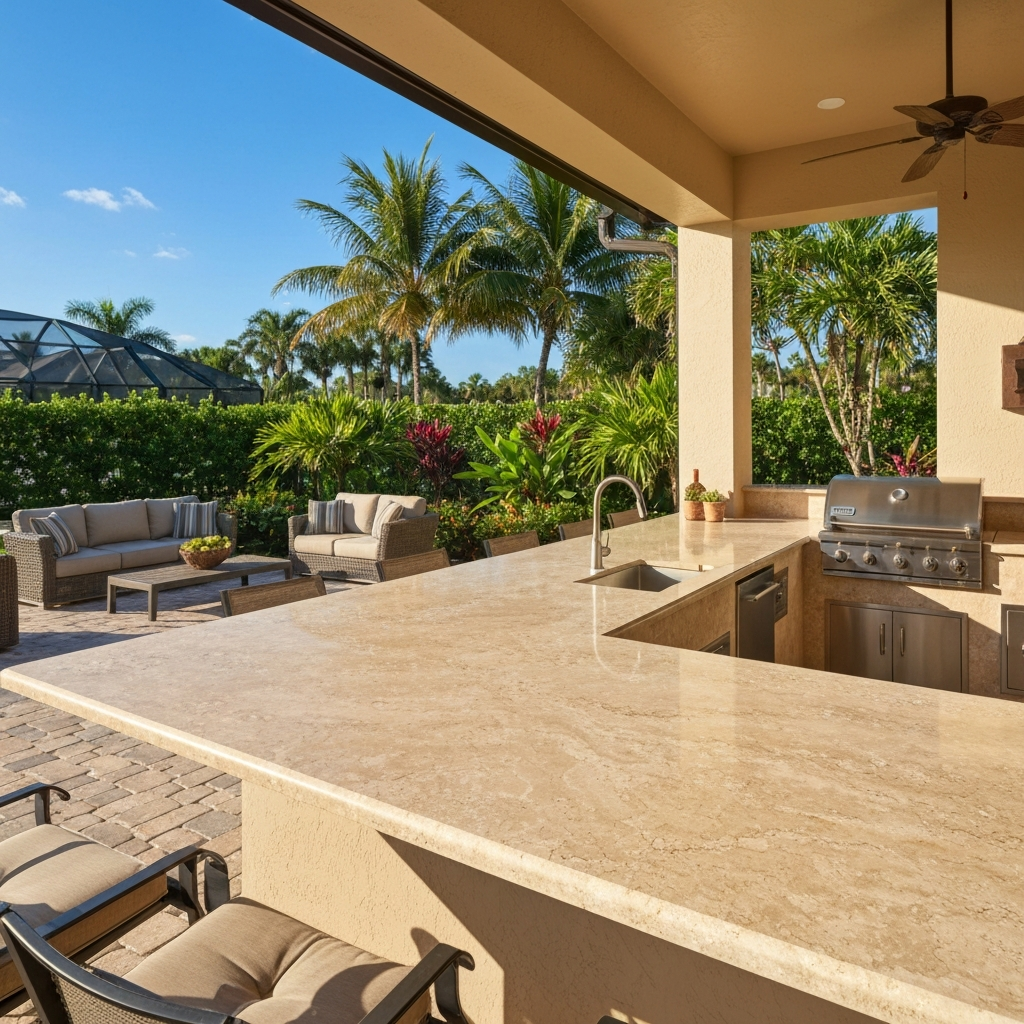 Outdoor Porcelain Kitchen