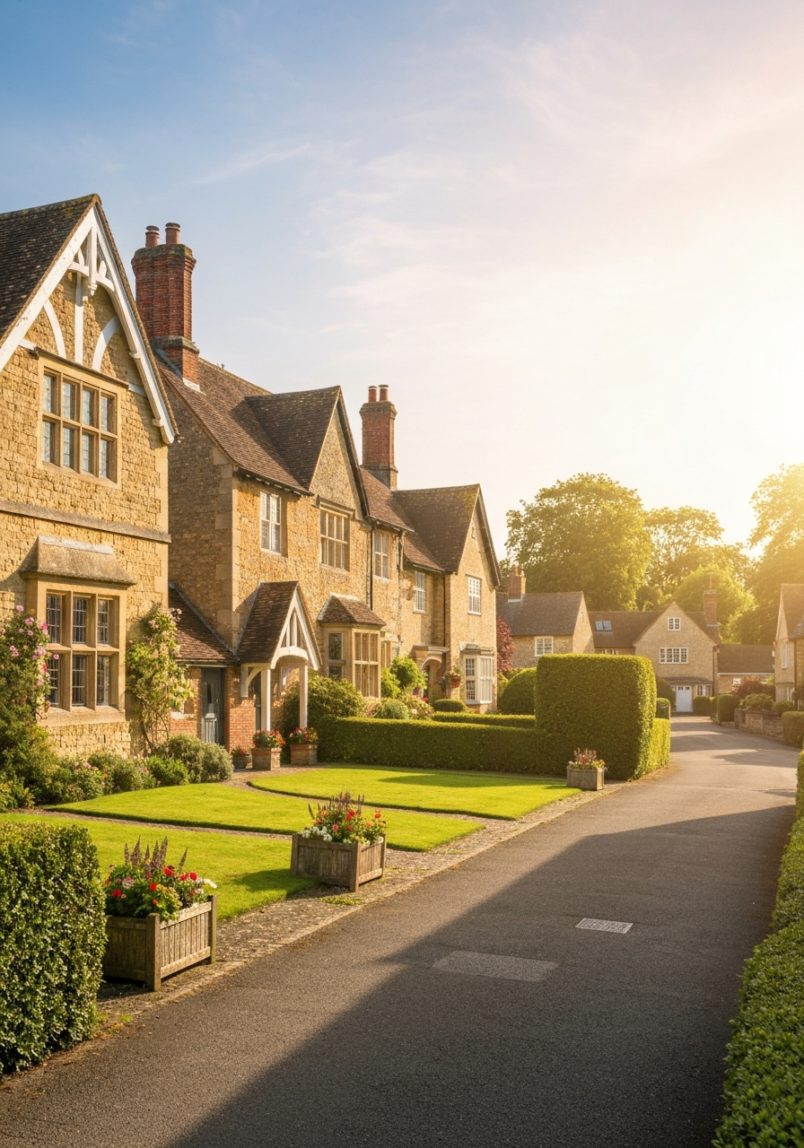 Beautiful Oxfordshire neighborhood