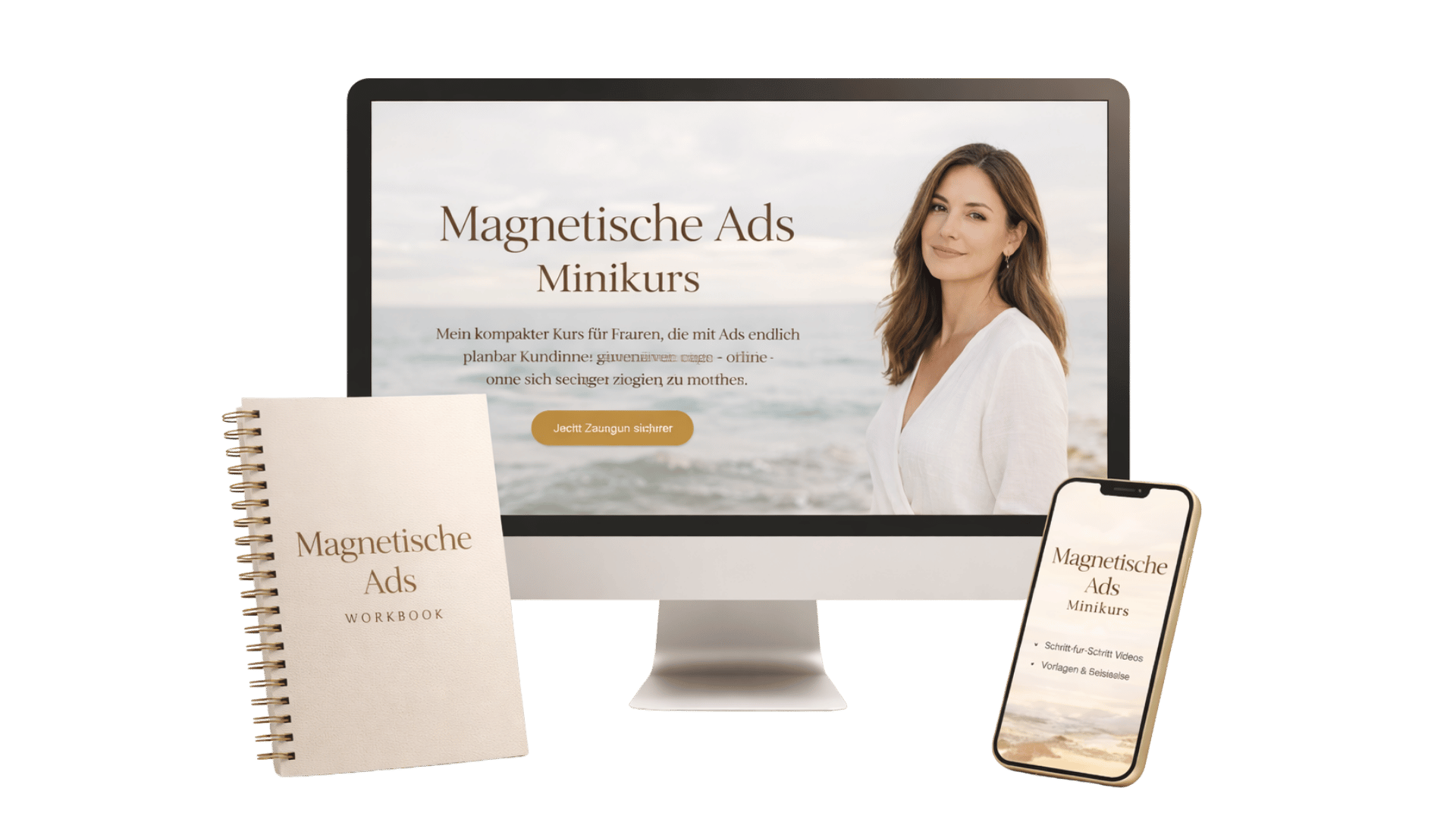 Magnetische Ads Minikurs Mockup
