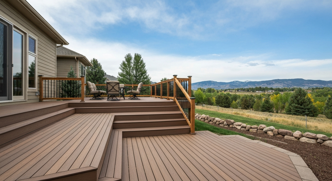 Multi-Level Deck Construction