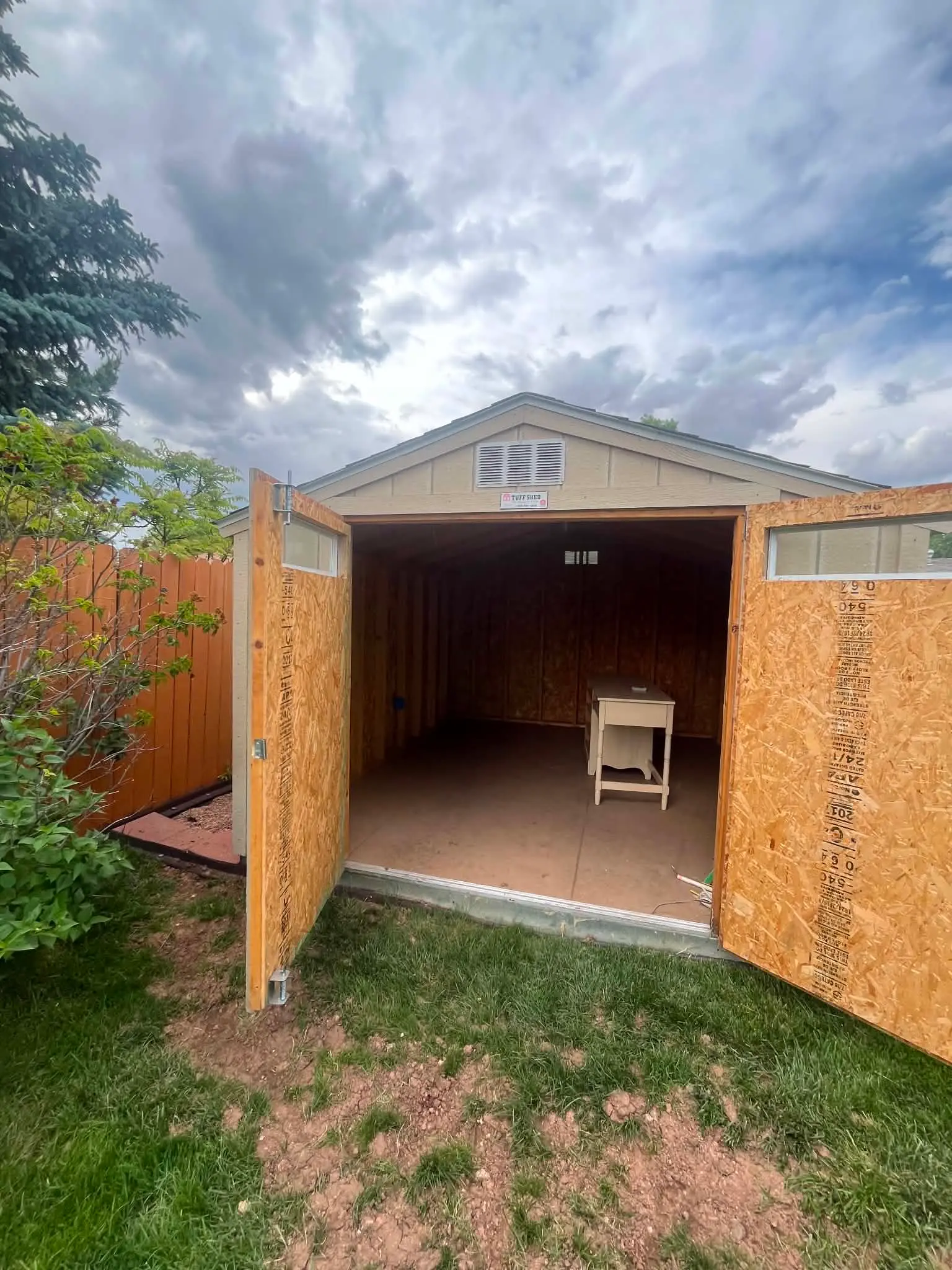 Custom shed project