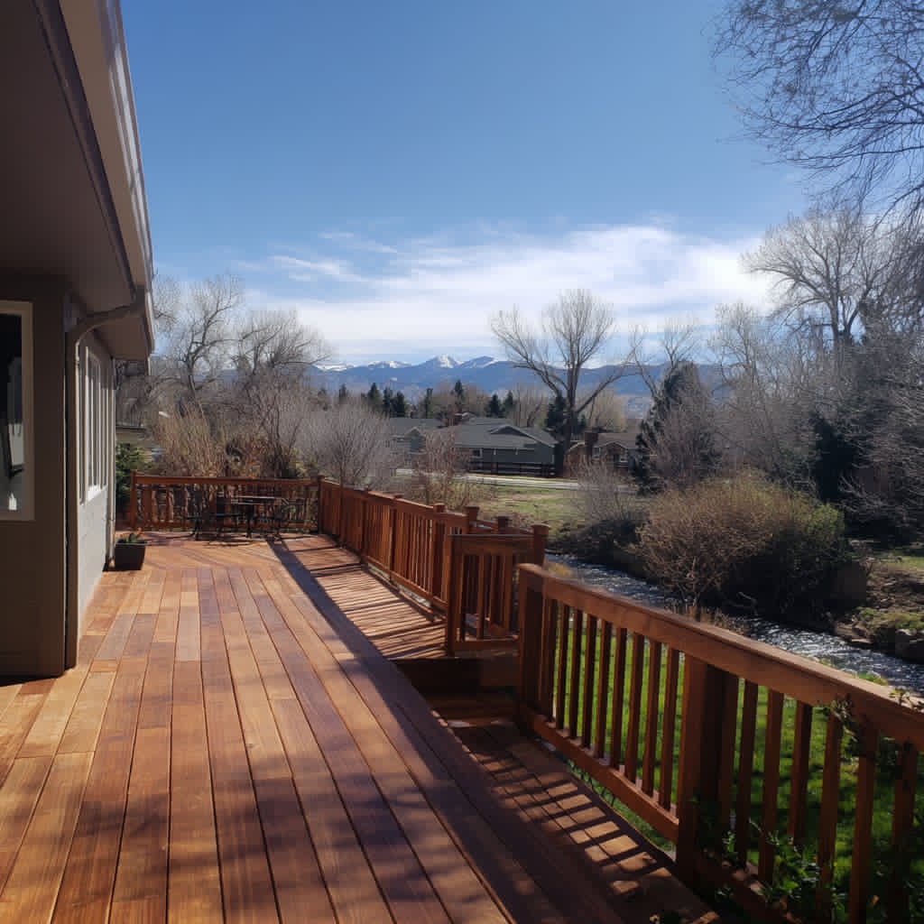 Pressure-Treated Deck Building