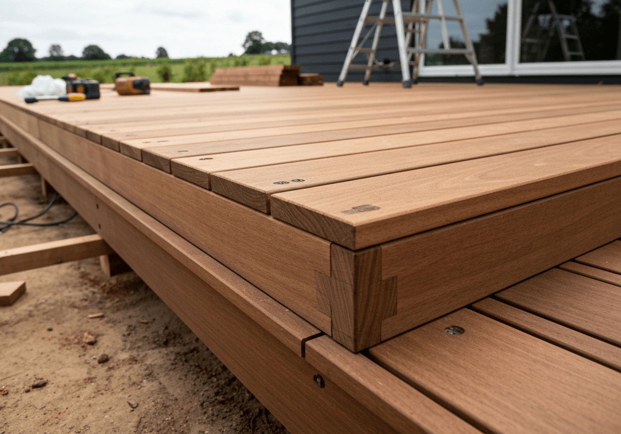 High quality deck construction project