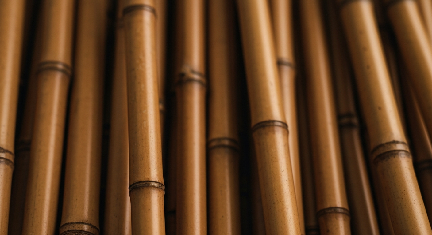 Brown Bamboo Background