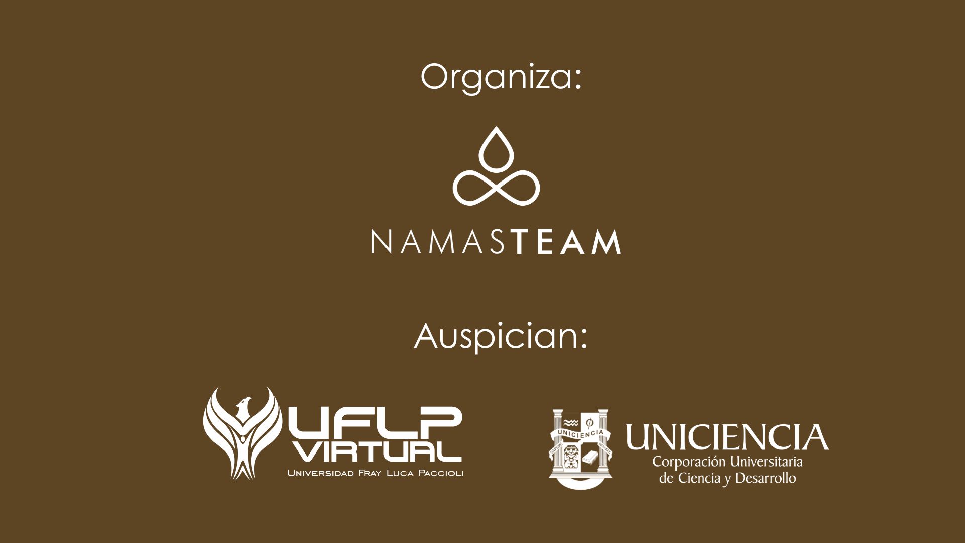 Organizadores y Auspiciadores