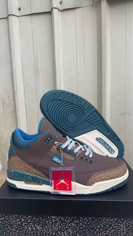 Air Jordan 3 'Brown/Blue'