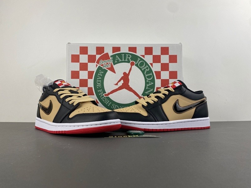 Air Jordan 1 Low 'Black/Tan'