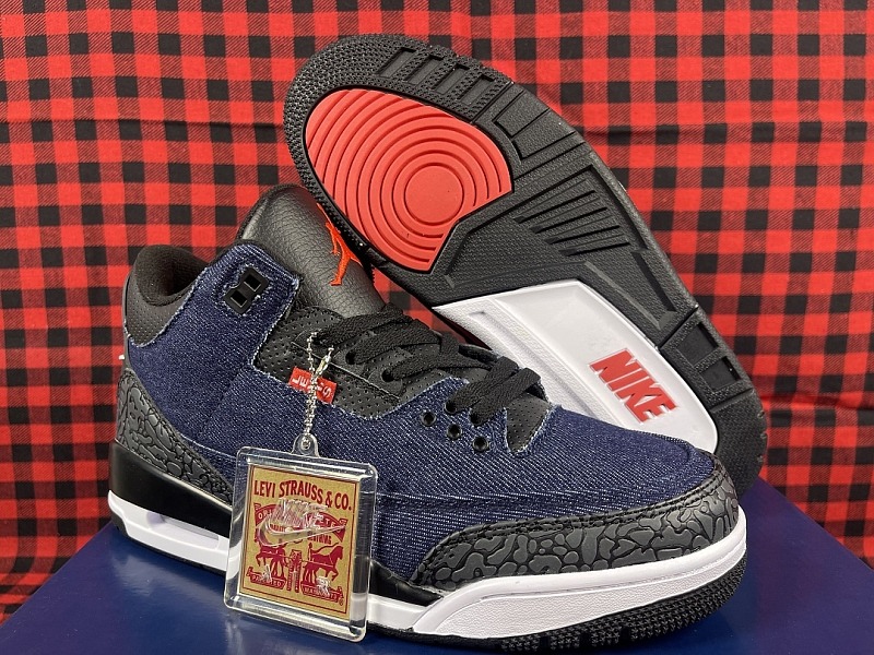 Air Jordan 3 x Levi's 'Blue Denim'