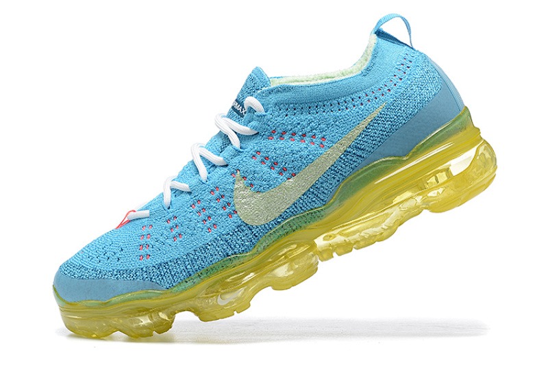 Nike Air VaporMax Flyknit 'Blue/Yellow'