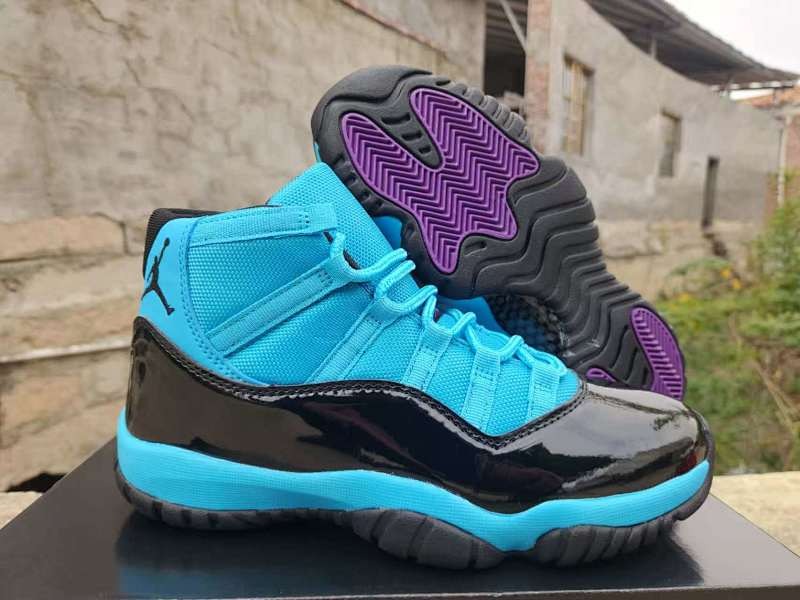 Air Jordan 11 High 'Blue/Black'