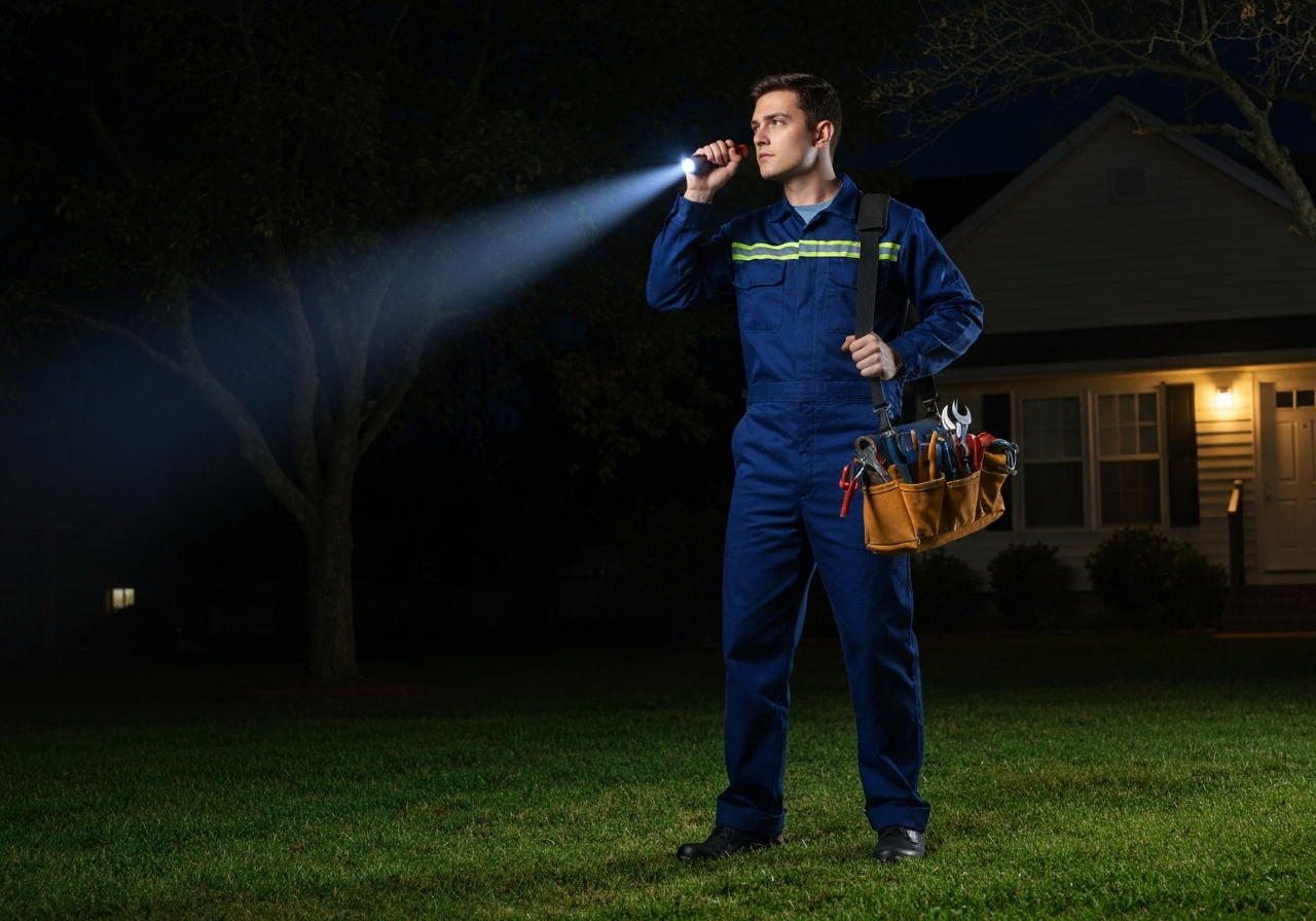 Emergency plumbing response