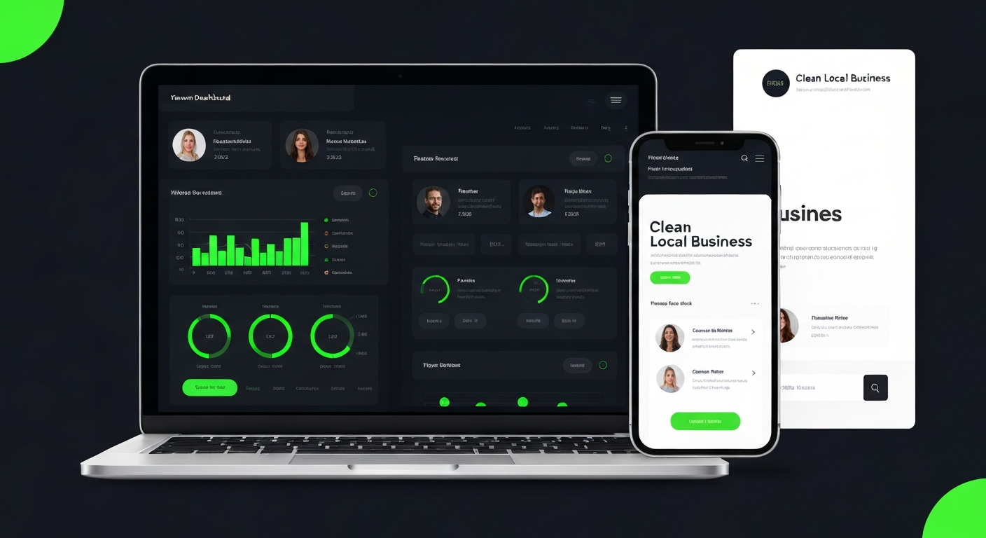 Smart Website Dashboard