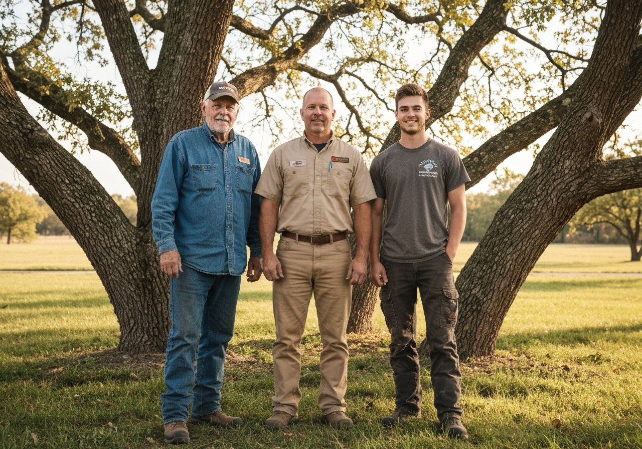 Three generations of the Freers family