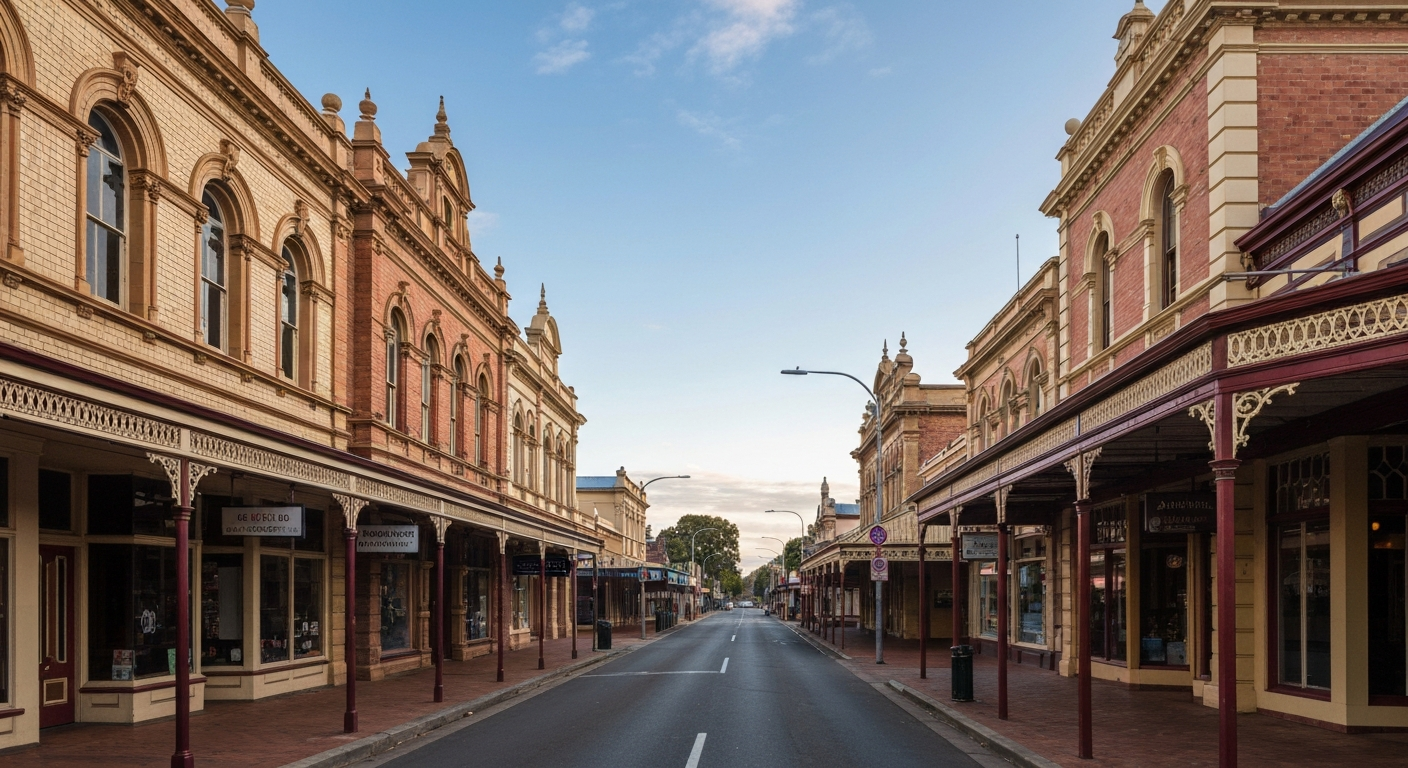 West Wyalong Main Street