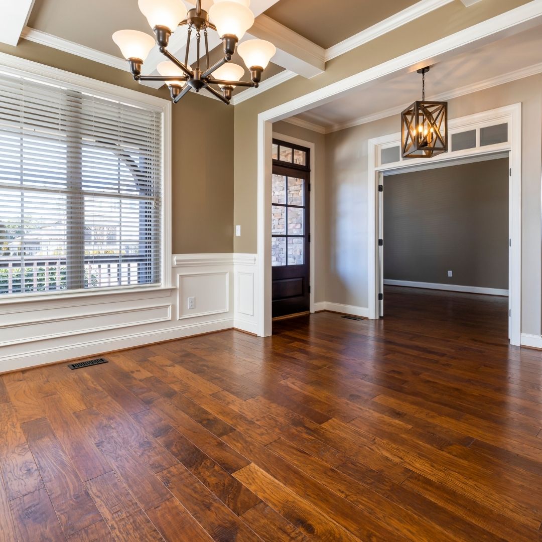 Hardwood flooring detail