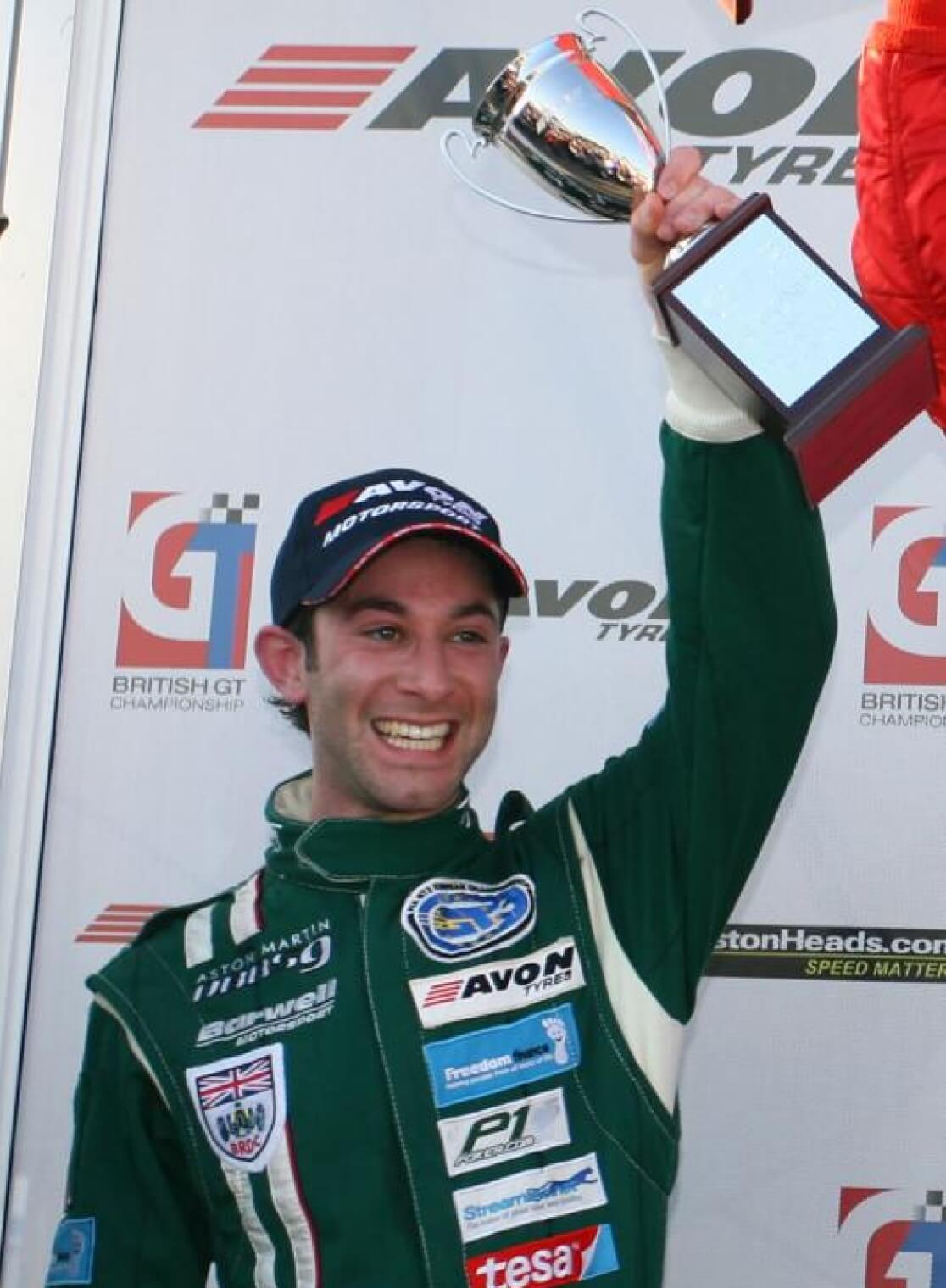 Michael Bentwood with trophy