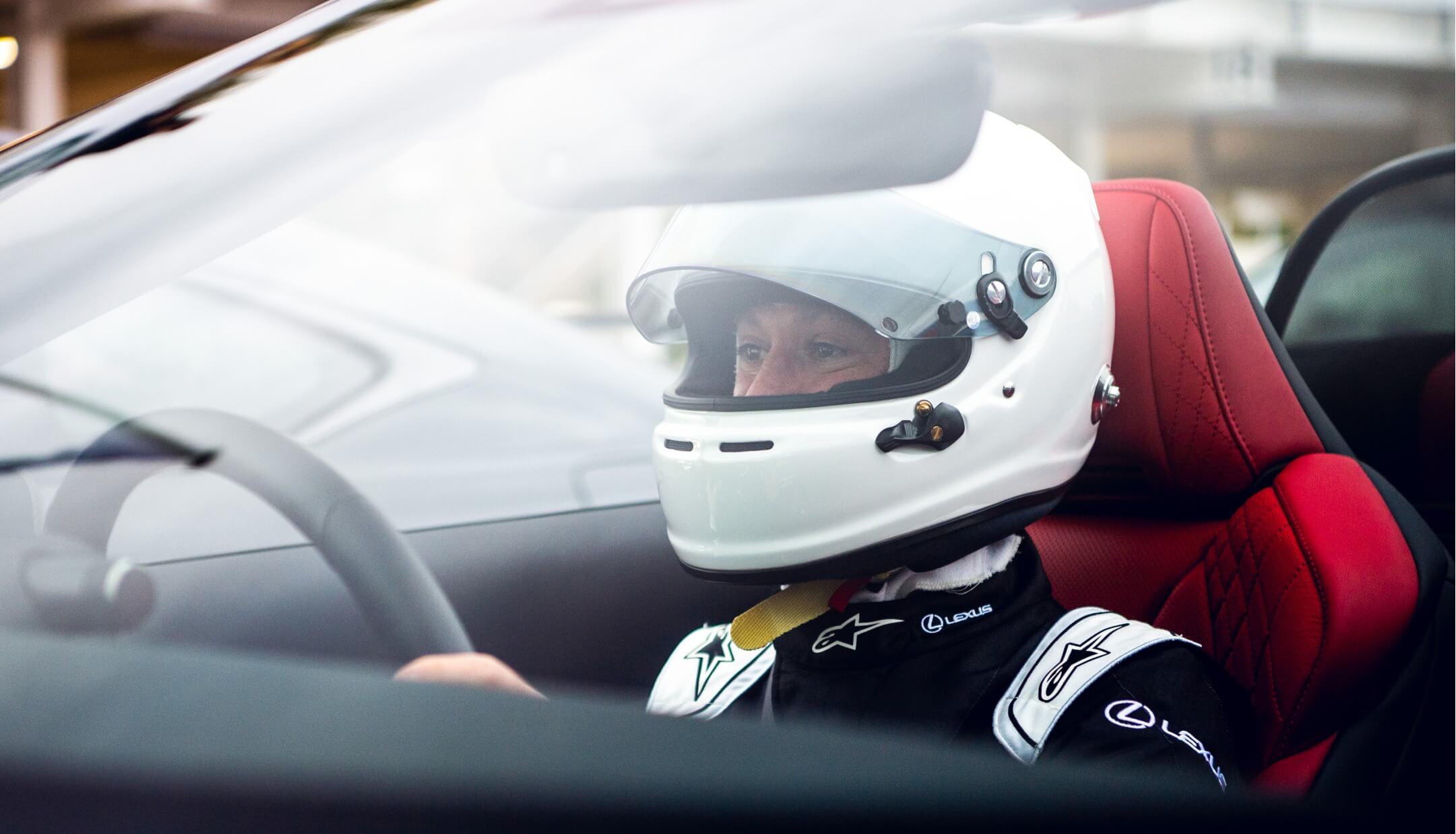 Michael Bentwood on track