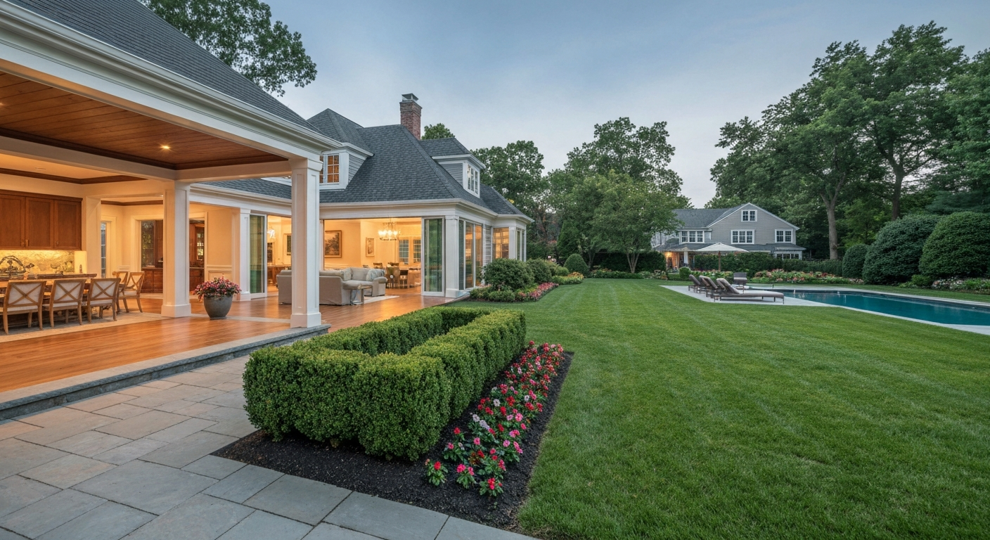 Luxury South Jersey home representing the ideal living situation outside Philadelphia