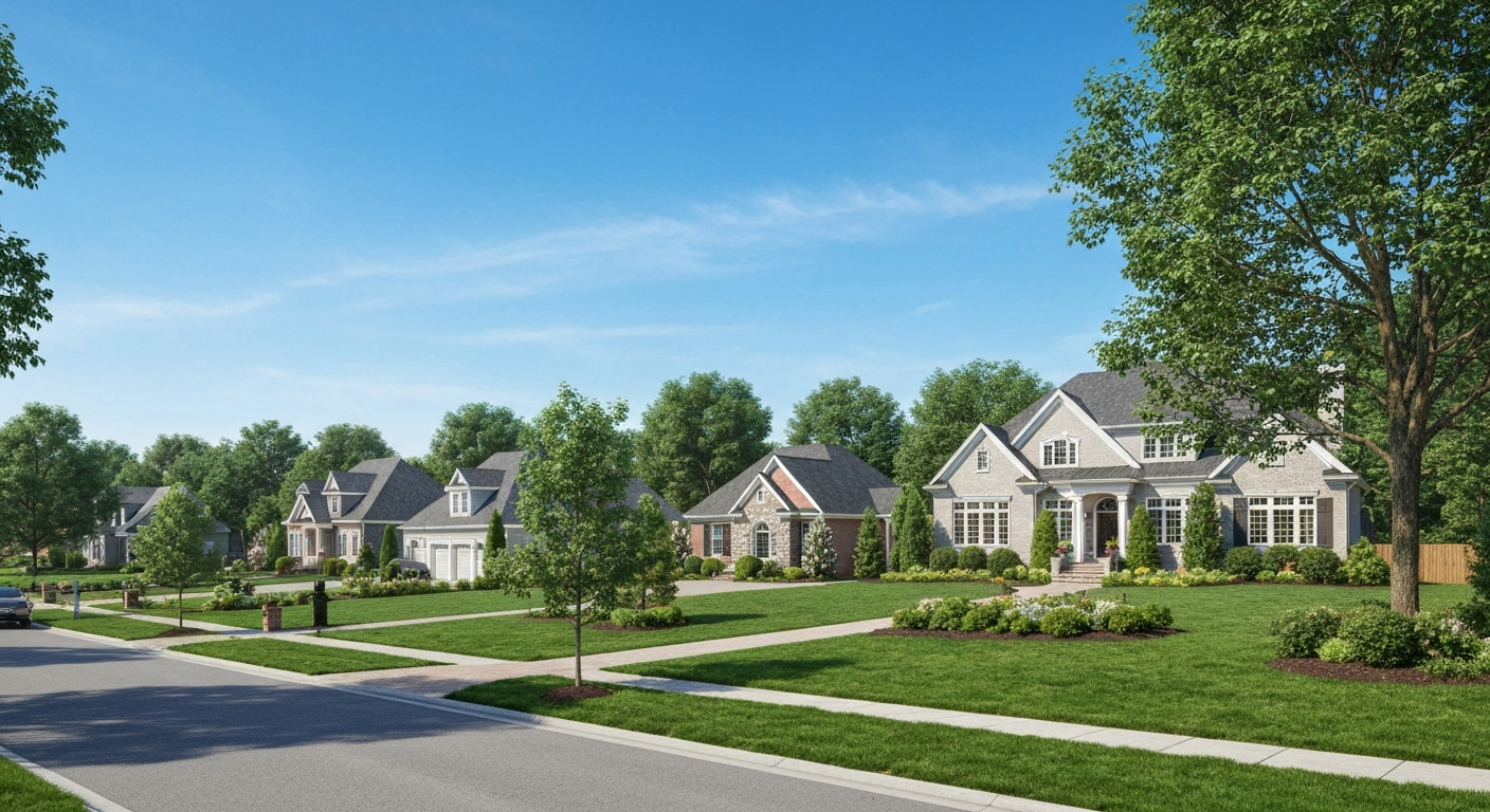 Marlton vs Cherry Hill NJ real estate comparison showing beautiful suburban neighborhoods
