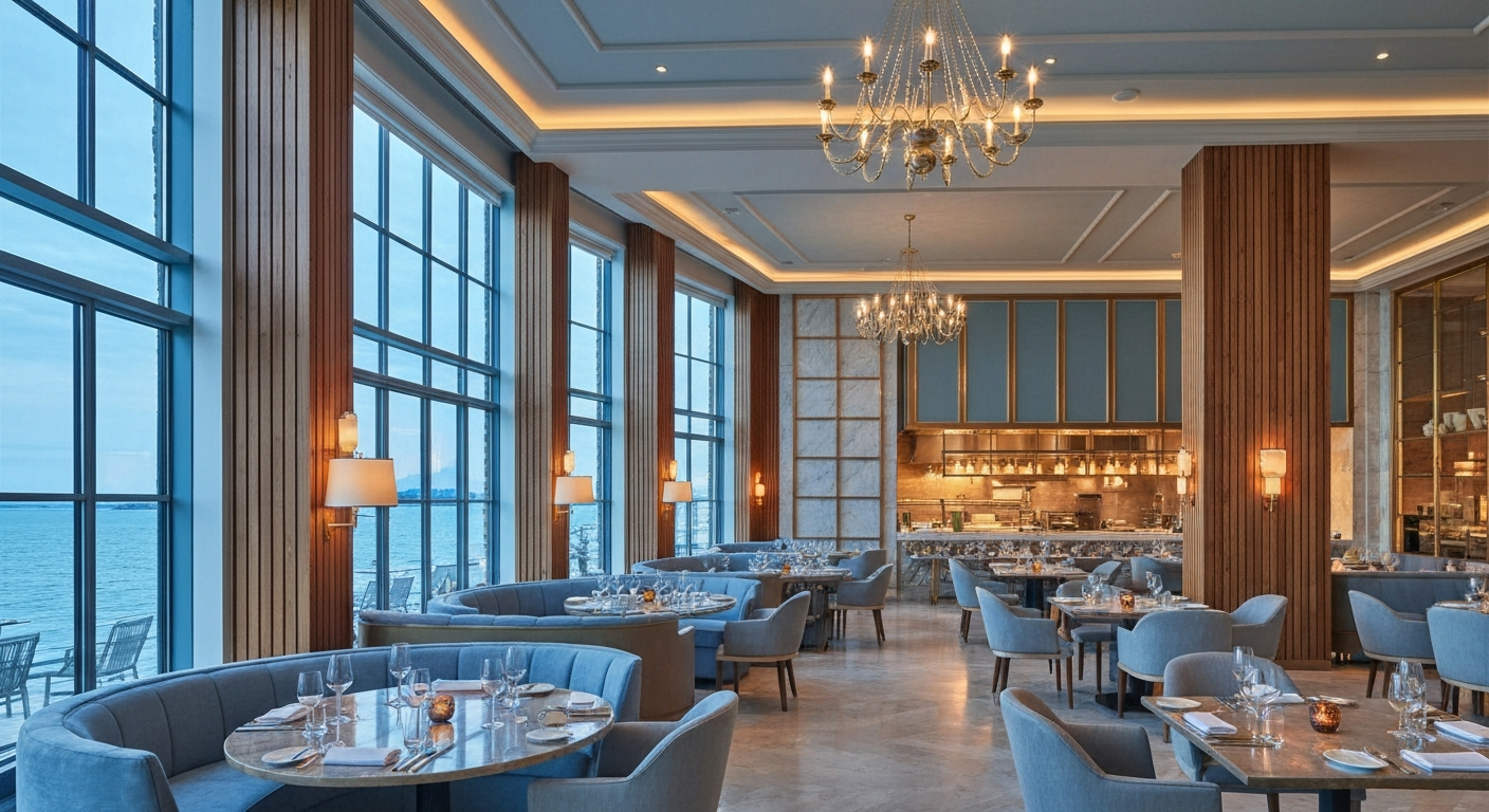 Elegant interior dining