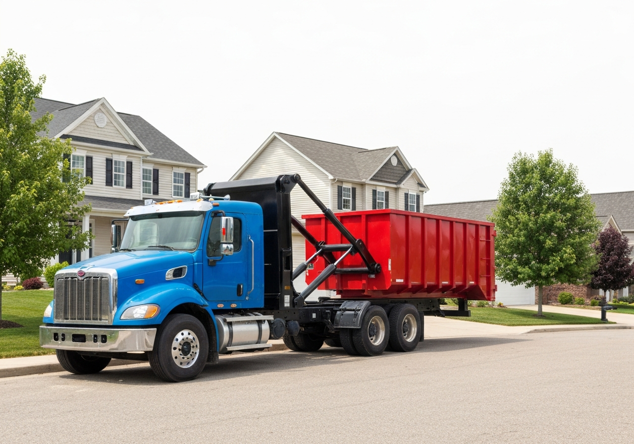 Roll-off dumpster rental service in Jefferson GA