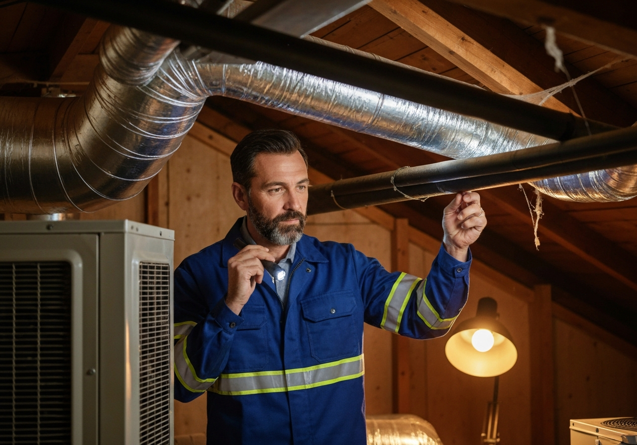 HVAC maintenance technician