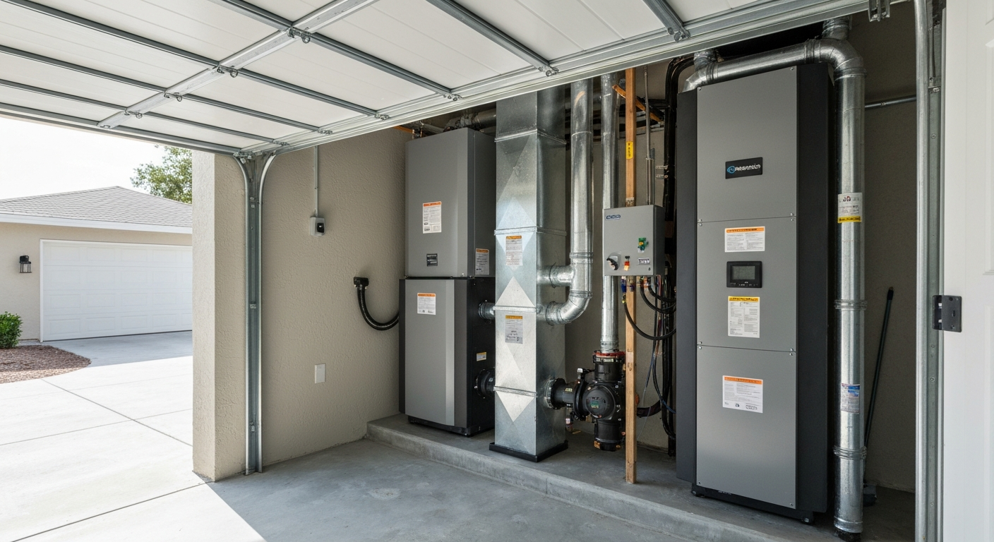 Whole-home dehumidification system installed in Florida home