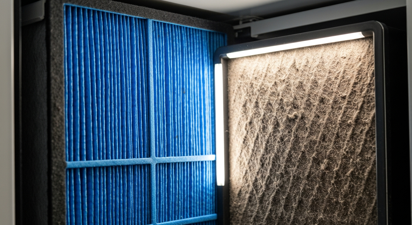 UV light HVAC air purification system
