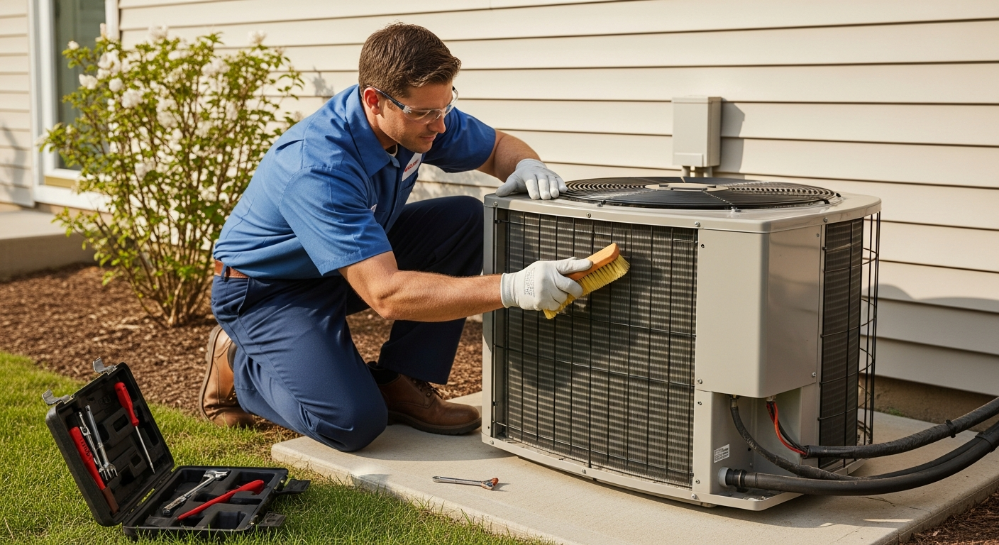HVAC maintenance inspection Spring Hill FL