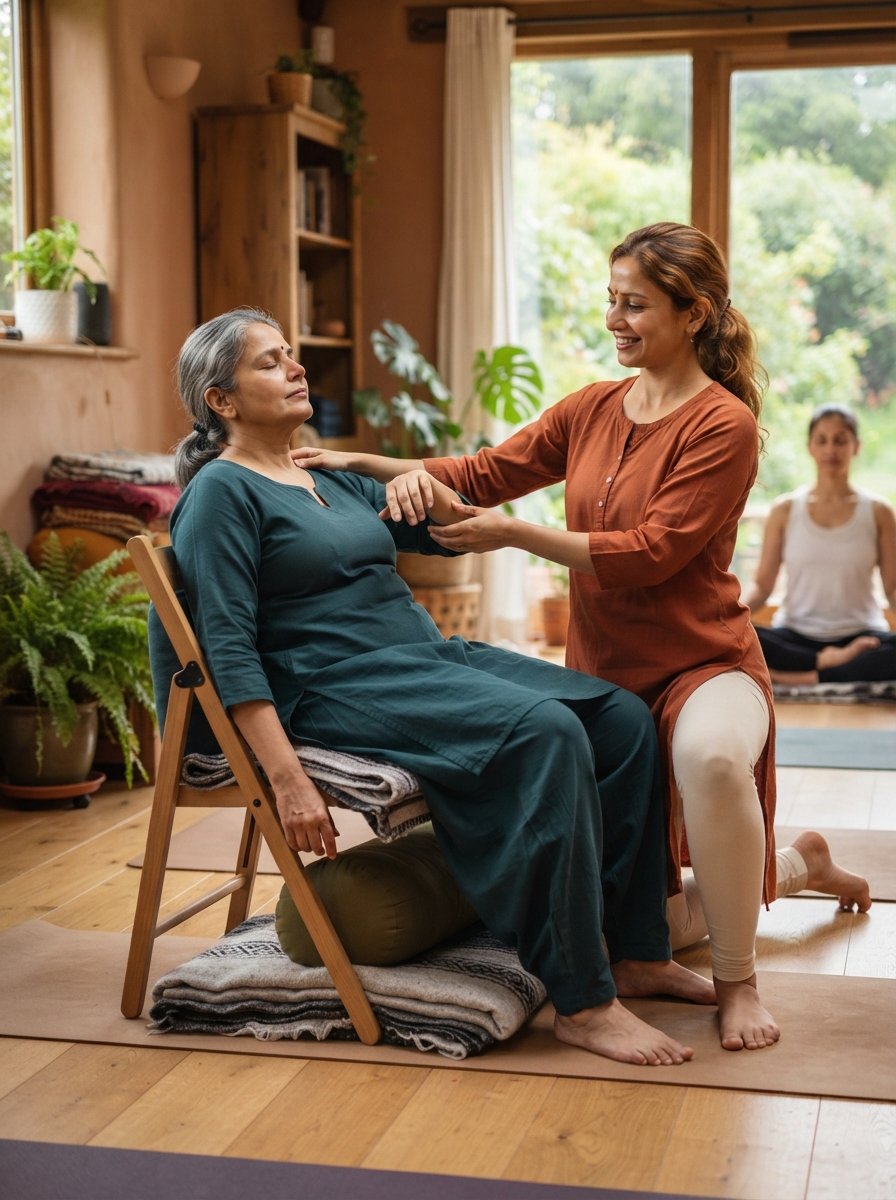 1-on-1 yoga therapy session 3