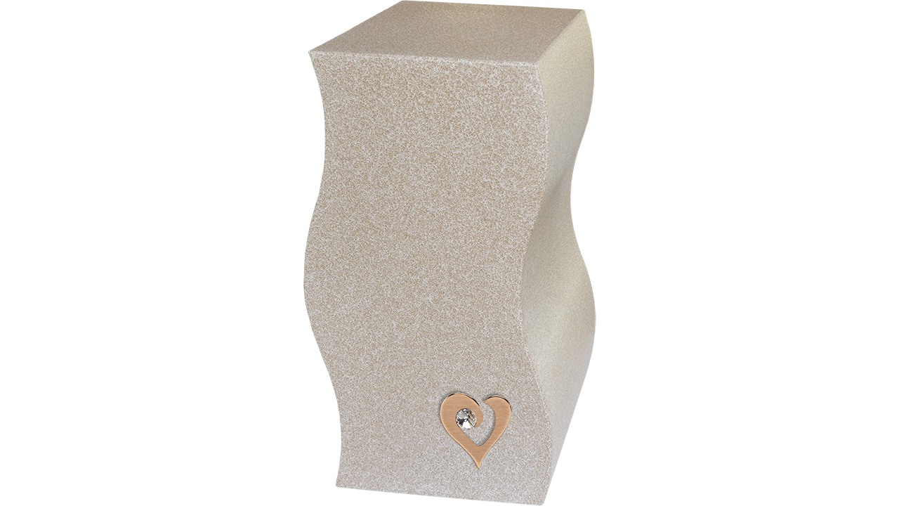 Union compagnon petit cœur - Beige