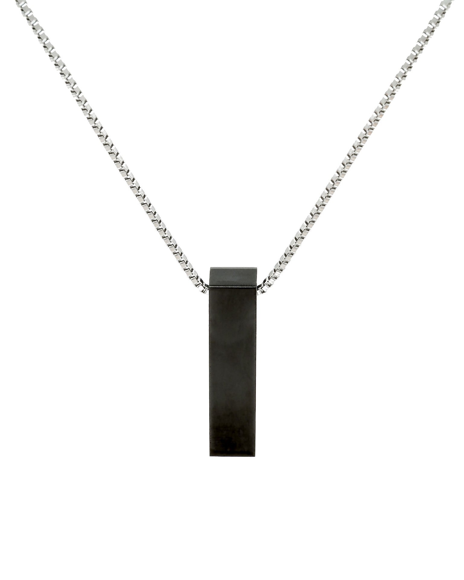 Pendentif bloc noir