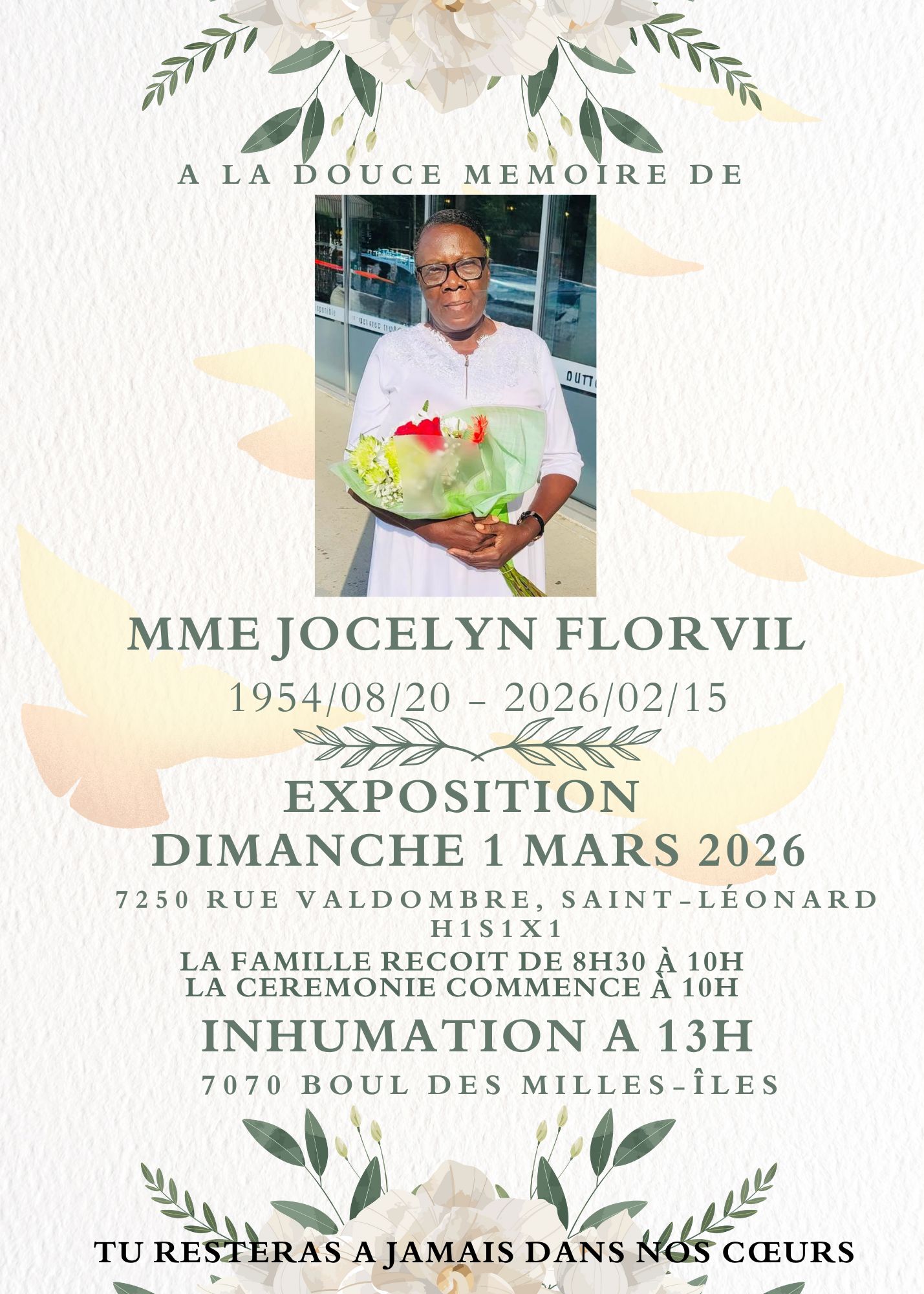 Mme Jocelyn Florvil